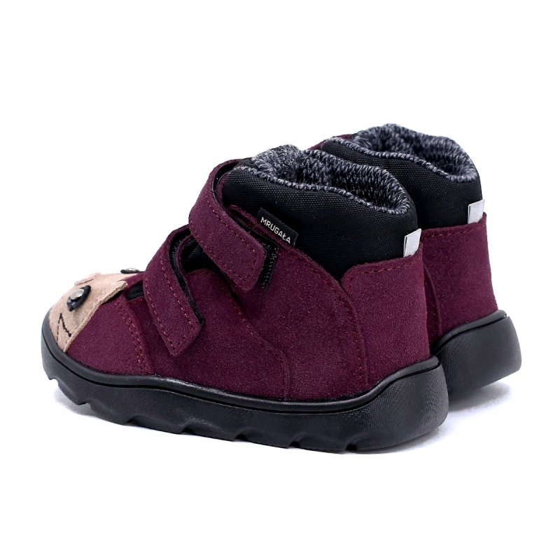 MRUGAŁA NEKO 6124/5-55 BAREFOOT kitty plum TE-POR na rzepy