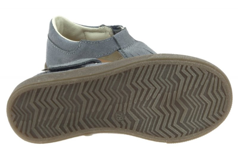 Baleriny Mrugała KAYA 2360/9-08 GREY rzep