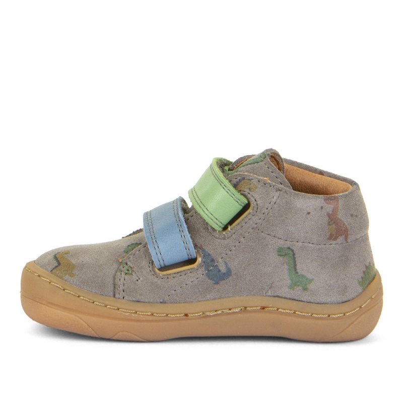 Trzewiki BAREFOOT FRODDO G2130342-36 GREY na rzepy