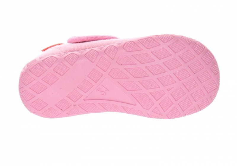  MILAMI 112-10 PINK kapcie dziewczęce różowe na rzep