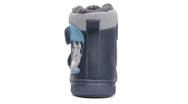 Trzewiki D.D.STEP-Ponte DA07-5-2349 ROYAL BLUE chłopięce na rzepy