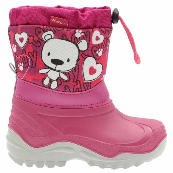 Śniegowce Muflon REN-BUT 22-468_-1533 AMARANT MIŚ