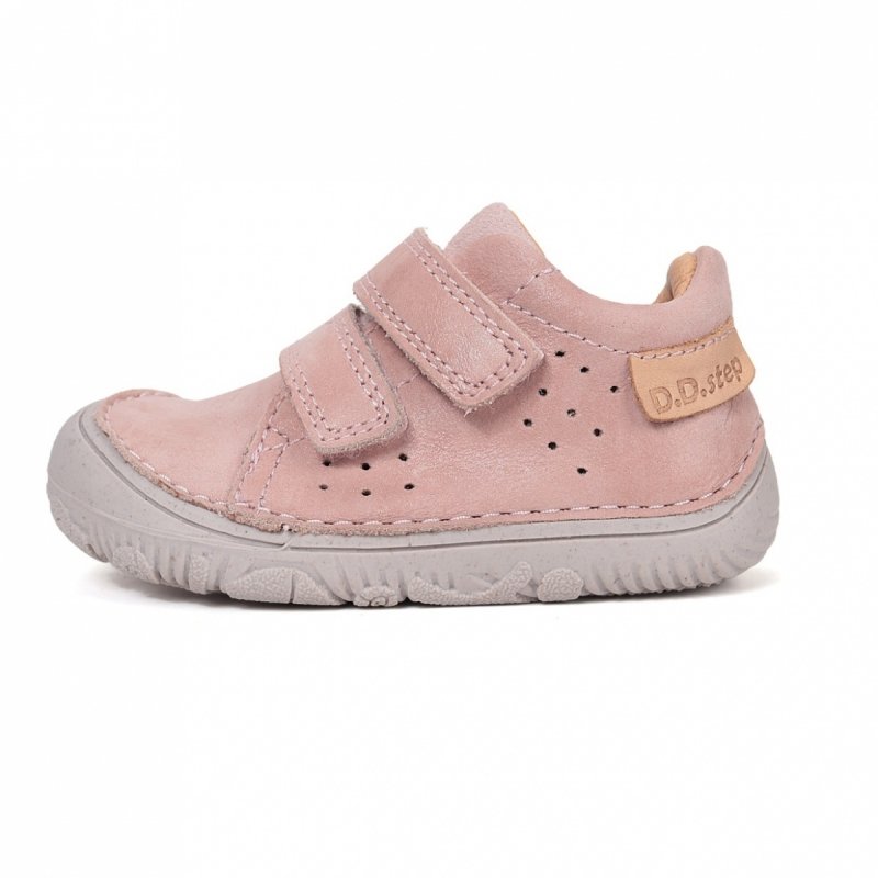 Trzewiki D.D.STEP BAREFOOT S073-61950CM Rose Gold na rzepy