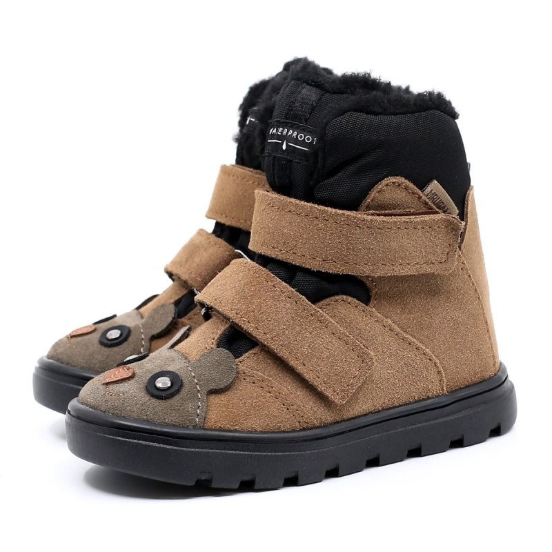 MRUGAŁA MALI 7151/5-38 bear karmel TE-POR na rzepy