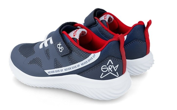 Garvalin 231830-G AZUL MARINO buty sportowe chłopięce na rzep