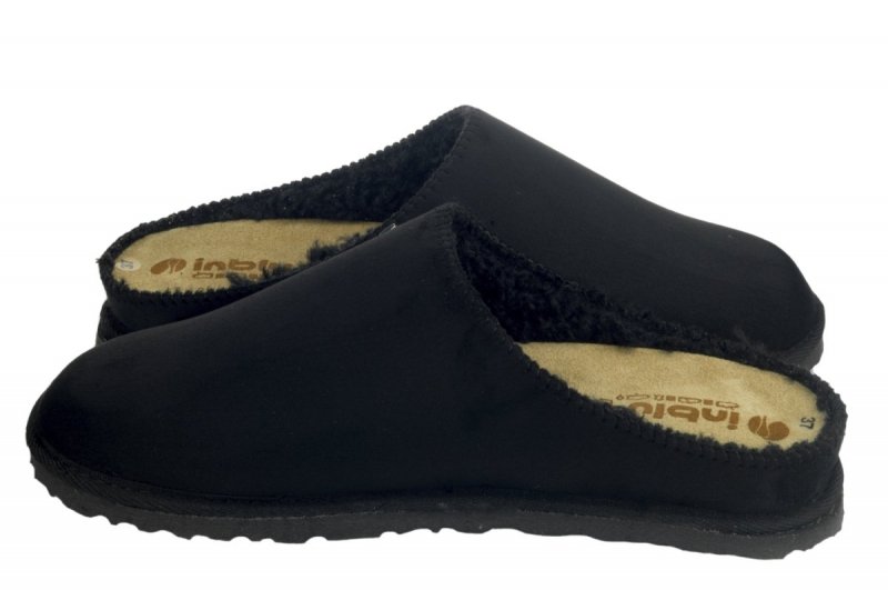 Inblu CS-45 kapcie damskie domowe czarne
