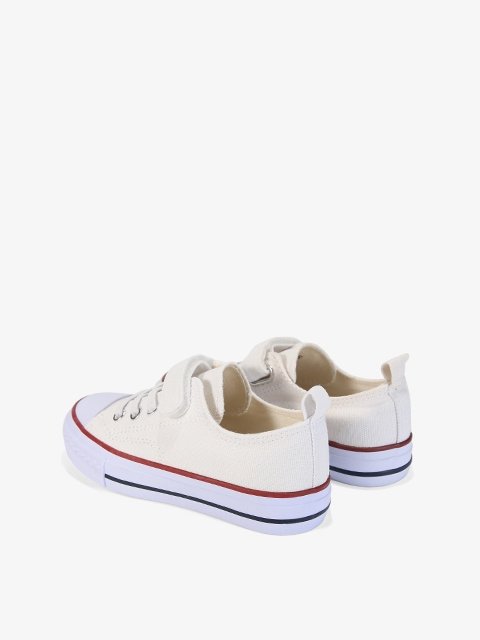 APAWWA RC06P BIAŁE trampki dziecięce na rzep