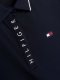 Koszulka polo damska HARLEM LOGO - Tommy Hilfiger Equestrian - desert sky