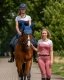 Legginsy jeździeckie damskie JADY Leg Grip SS23 - QHP