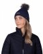 Czapka zimowa damska SILVIE AW23 - QHP - navy