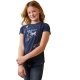 Koszulka młodzieżowa FROLIC - Ariat - navy eclipse