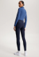 Legginsy damskie zimowe ELMIRA WINTER - Tommy Hilfiger Equestrian - desert sky