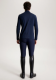 Koszulka męska ZIP THERMO SHIRT 1/4 - Tommy Hilfiger Equestrian - desert sky
