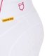 Legginsy damskie Classic Slim Fit Full Grip - EQUESTRO - white/honeysuckle