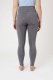 Bryczesy damskie z lejem silikonowym TARA - Horze - smoked pearl grey