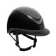 Kask Luxury Rhinestones - black/silver - EQUESTRO