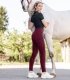 Legginsy młodzieżowe ELLA GLAM ELT - Waldhausen  - velvet red