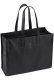 Torba ACC. BAG FAUX LEATHER SHOPPER Platinum 2025 - Eskadron - black