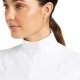 Bluzka konkursowa damska AUBURN LS SHOW SS21 - Ariat - white