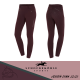 Legginsy zimowe damskie Winter Tights II jesień-zima 2022/23 - Schockemohle - wine