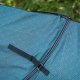 Derka siatkowa z odpinanym kołnierzem i maską SS25 - QHP - ocean breeze