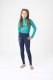 Legginsy młodzieżowe zimowe FEMKE - Horze - dark navy