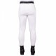 Legginsy jeździeckie młodzieżowe EDEN Competition Full Grip - QHP - white