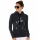 Bluza LOGO SEQUIN HOODY - Spooks - navy