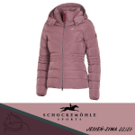 Kurtka zimowa damska FRANCES Style jesień-zima 2022/23 - Schockemohle - rose taupe