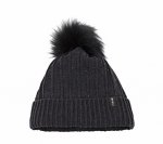 Czapka zimowa z pomponem AW 22/23 - Pikeur - anthra
