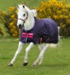Derka padokowa 200g 900D AMIGO Hero - Pony - HORSEWARE - Grape & Pink / White & Powder Blue
