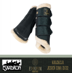Ochraniacze kontaktowe GLITTER MESH - Heritage AW 2021/22 - Eskadron - antique green