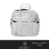 Torba na szczotki ACCESSORIES GLOSSY QUILTED Platinum 2022 - Eskadron - pearlgrey