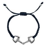 Bransoletka Horse Bit SS24 - Schockemohle - black