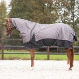 Derka padokowa z odpinanym kołnierzem 150g 1200D AW 24/25 - QHP - amber brown 