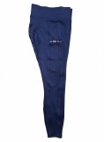 Legginsy jeździeckie damskie Polo N - KANTRIE - navy