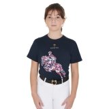 Koszulka młodzieżowa T-shirt Jumping Rider - EQUESTRO 