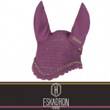 Nauszniki FLY HOOD CRYSTAL Heritage AW 25/26 - Eskadron - wildberry