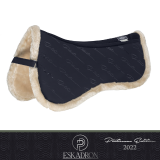 Podkładka pod siodło SOFTSHELL FAUXFUR Platinum 2022 - Eskadron - navy