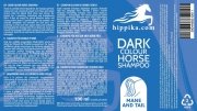 Szampon dla koni o ciemnej sierści 100ml - HIPPIKA.COM