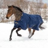 Derka padokowa 150g 1200D IRISH - Bucas - navy/gold