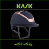 Kask Star Lady Everyrose - KASK - granatowy/różowe złoto - roz. 57-59