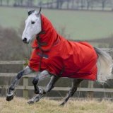 Derka padokowa z kołnierzem 300/150g 600D FREEDOM TURNOUT - Bucas - crimson red