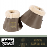 Kaloszki SOFTSLATE FAUXFUR - Heritage AW 2021/22 - Eskadron - plaza taupe