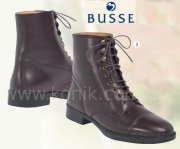 Sztyblety sznurowane ELEGANCE SPORT - BUSSE - czarne