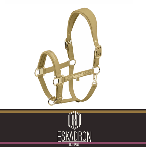 Kantar FAUX LEATHER DOUBLE PIN Heritage AW 25/26  - Eskadron - cardamom
