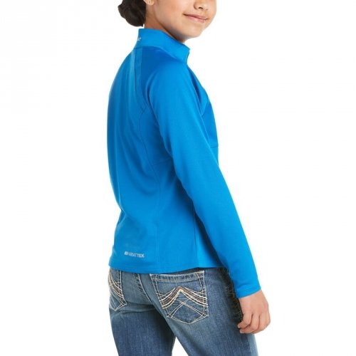 Bluzka młodzieżowa SUNSTOPPER 2.0 SS21 - Ariat - imperial blue