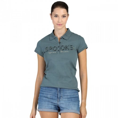 Koszulka damska ANNBER POLO - Spooks - dove blue