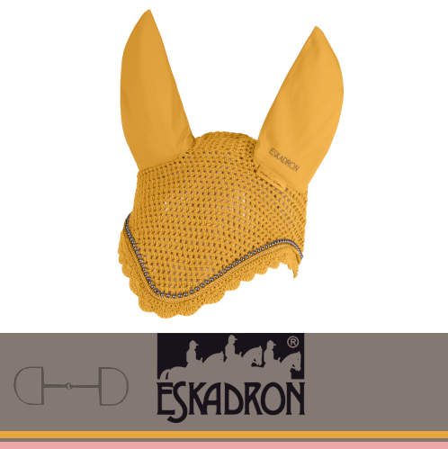Nauszniki PEARLS Platinum 2025 - Eskadron - golden yellow