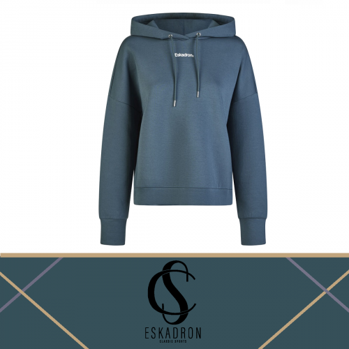 Bluza z kapturem HOOD Classic Sports S/S 26 - Eskadron - ocean